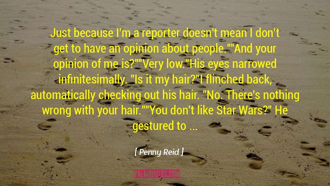 Star Wars Reference quotes by Penny Reid