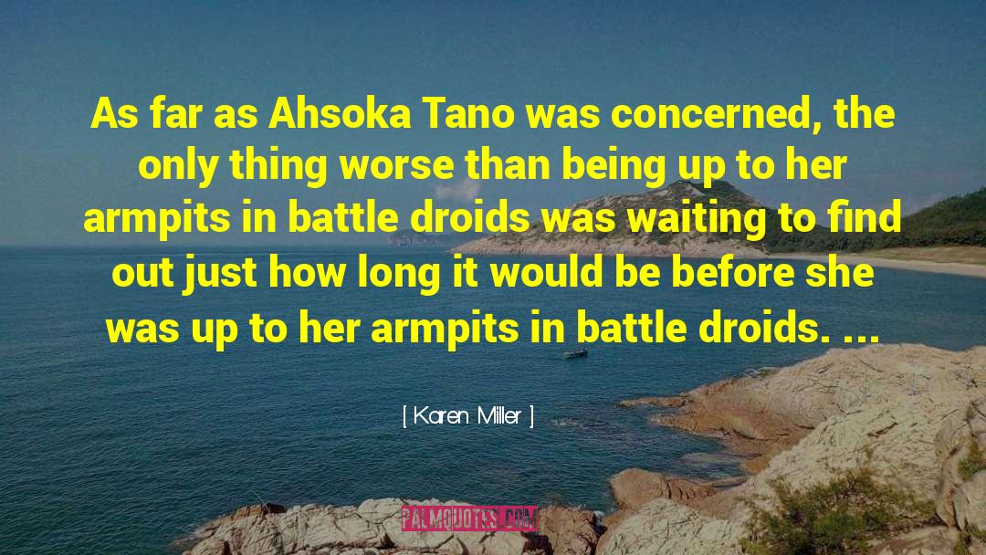 Star Wars Reference quotes by Karen Miller