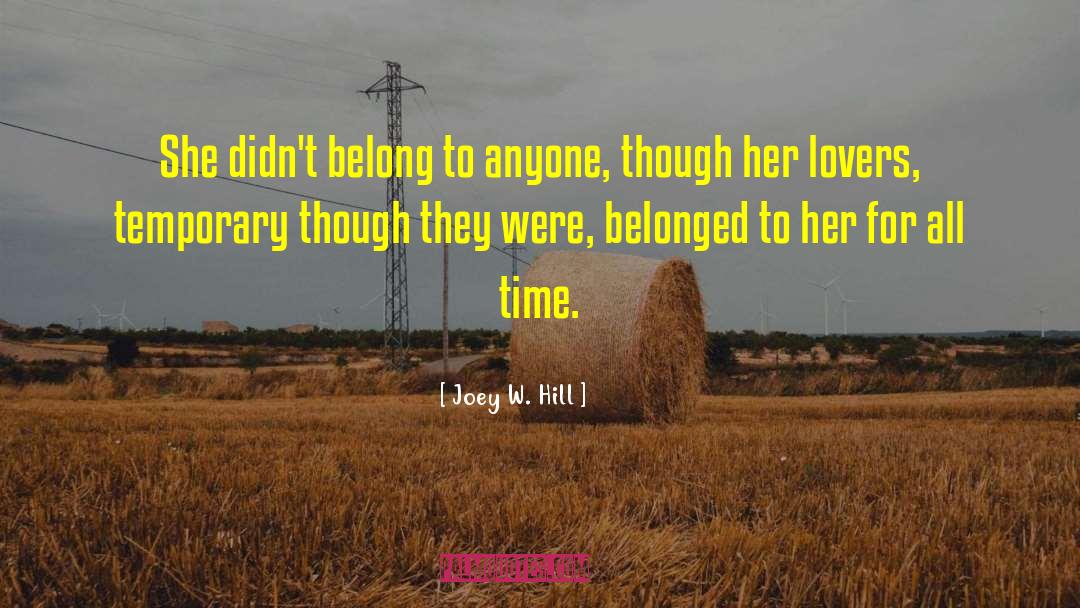 Starcorssed Lovers quotes by Joey W. Hill