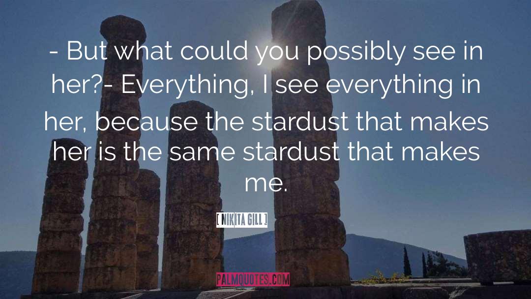 Stardust quotes by Nikita Gill