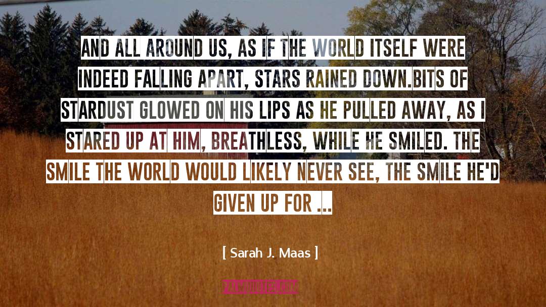 Stardust quotes by Sarah J. Maas