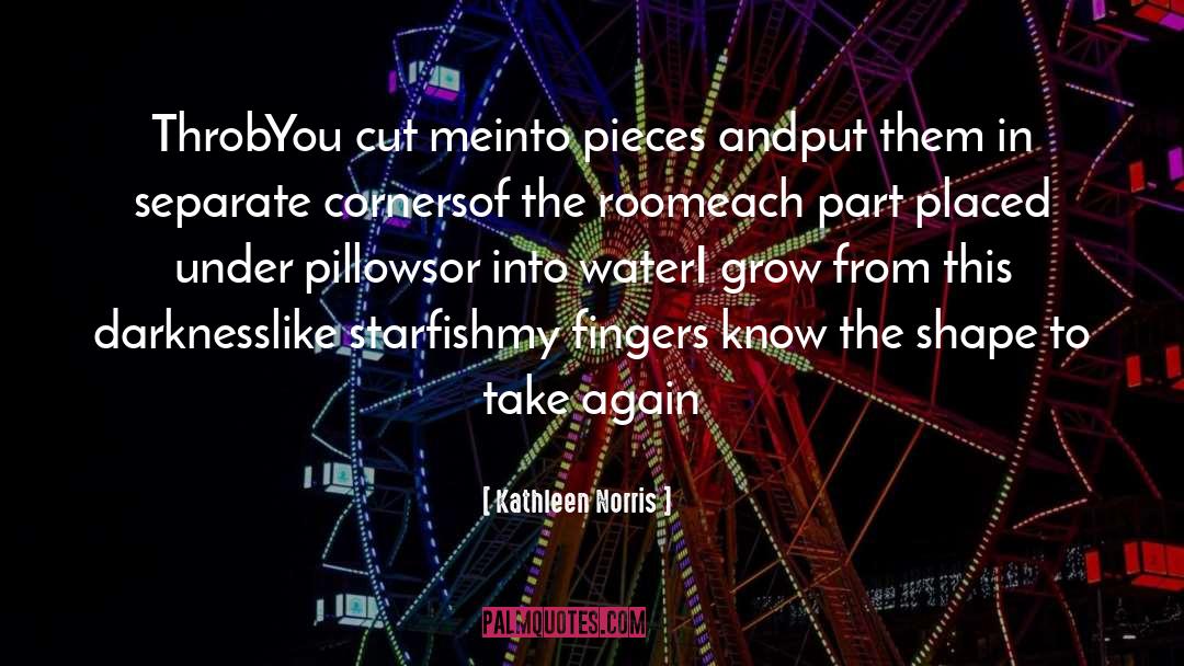 Starfish quotes by Kathleen Norris