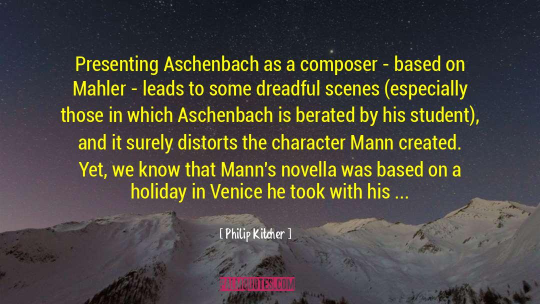 Starhenge On Composer quotes by Philip Kitcher