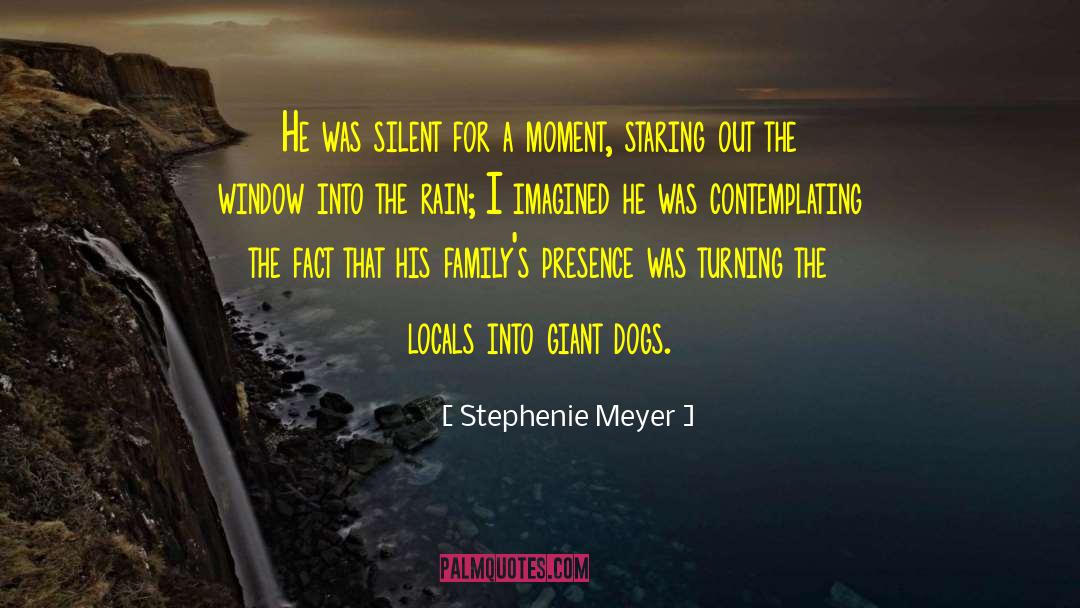 Staring Out The Window quotes by Stephenie Meyer