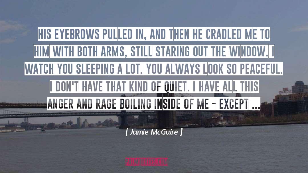 Staring Out The Window quotes by Jamie McGuire