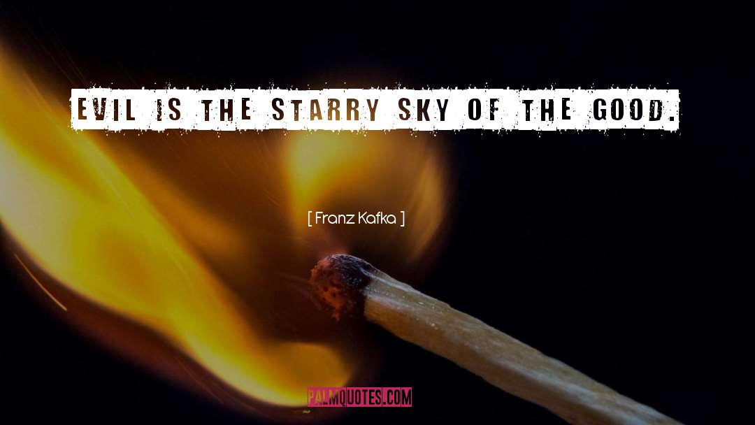 Starry quotes by Franz Kafka