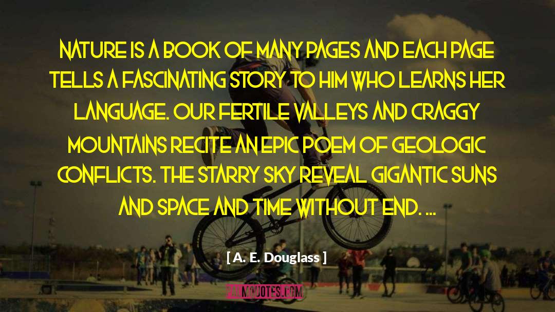 Starry Sky quotes by A. E. Douglass