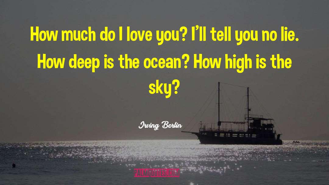 Starry Sky quotes by Irving Berlin