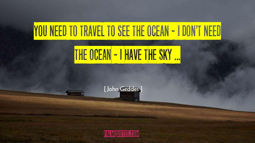 Starry Sky quotes by John Geddes