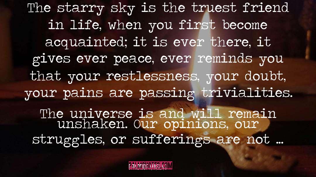 Starry Sky quotes by Fridtjof Nansen