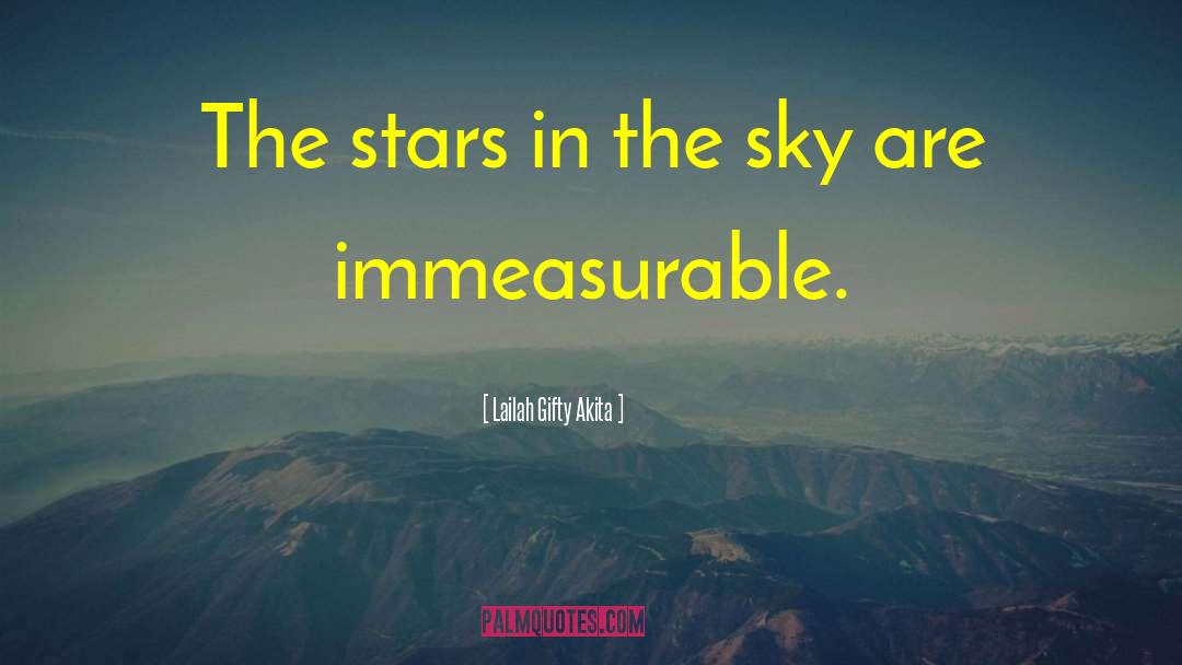 Stars In The Sky quotes by Lailah Gifty Akita