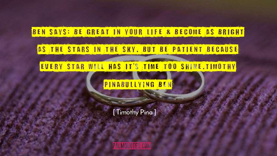 Stars In The Sky quotes by Timothy Pina