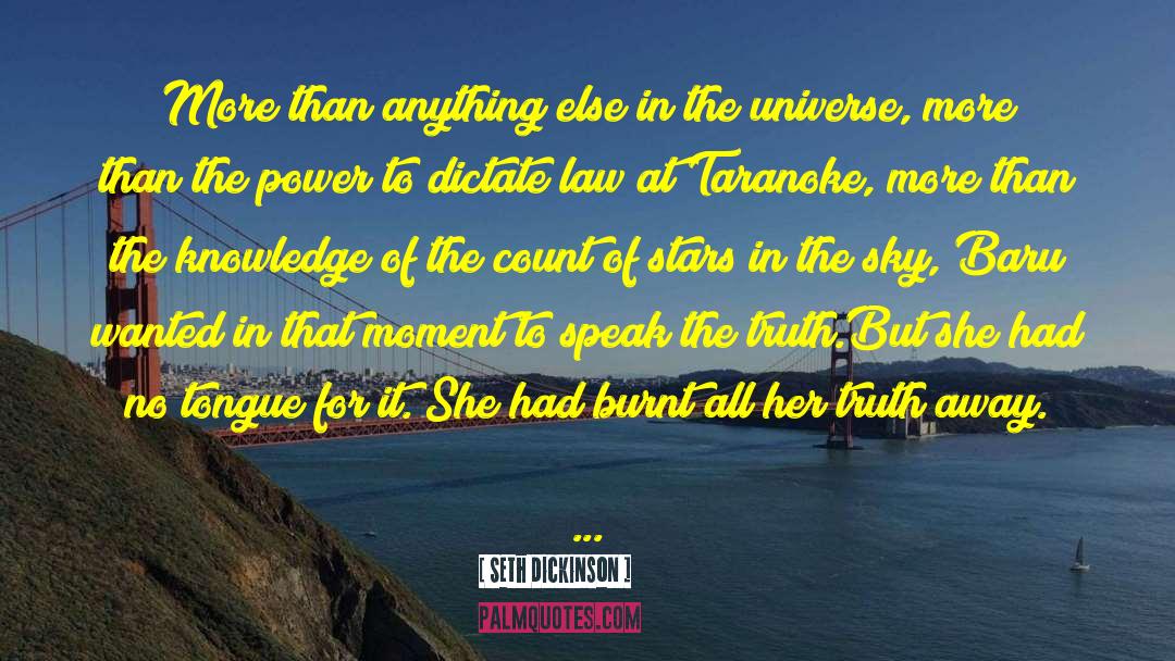 Stars In The Sky quotes by Seth Dickinson