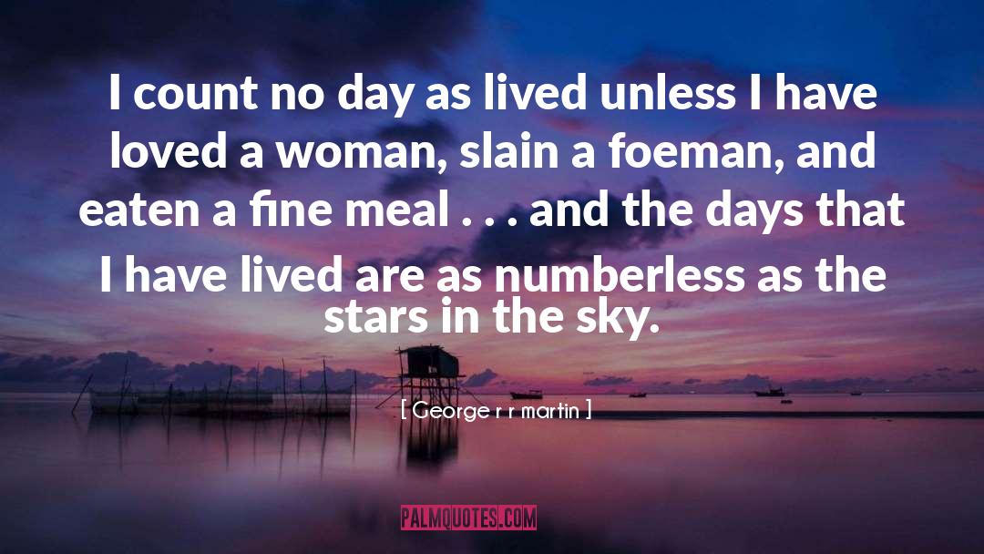 Stars In The Sky quotes by George R R Martin