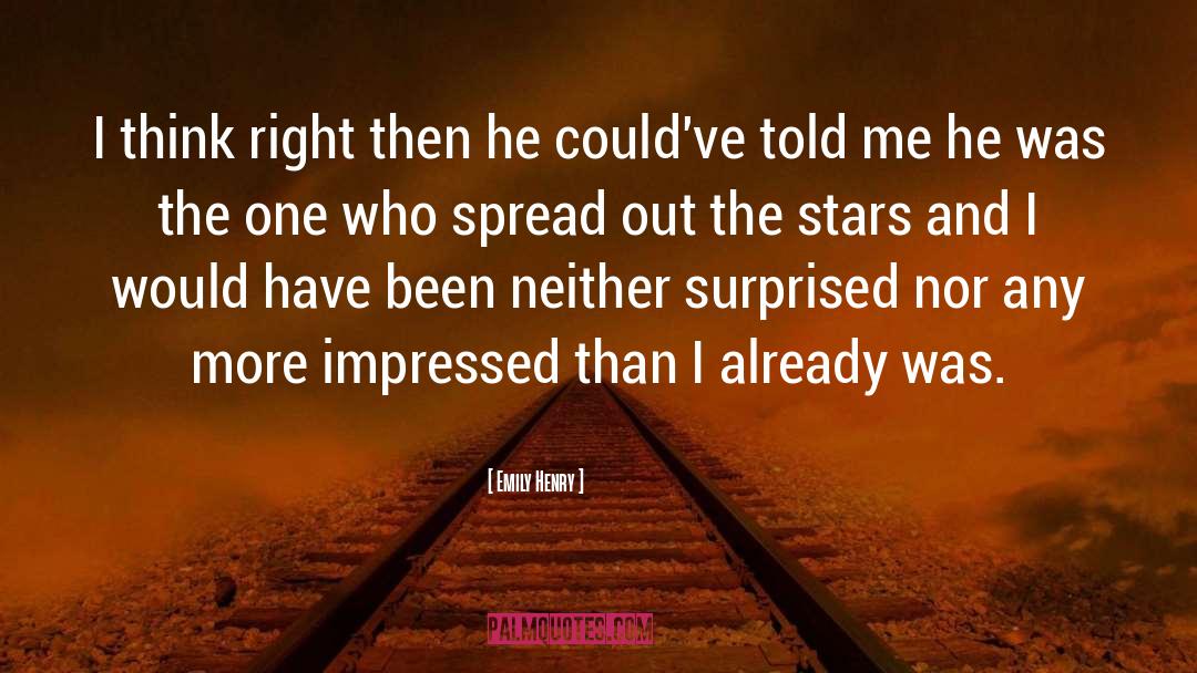 Stars quotes by Emily Henry