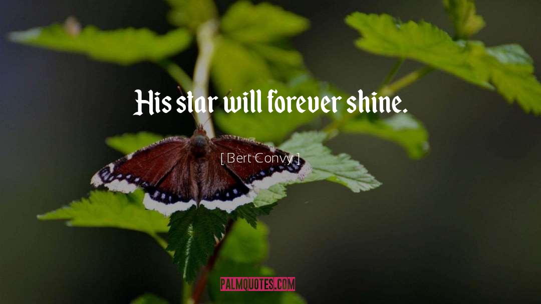 Stars Shine Darkly quotes by Bert Convy