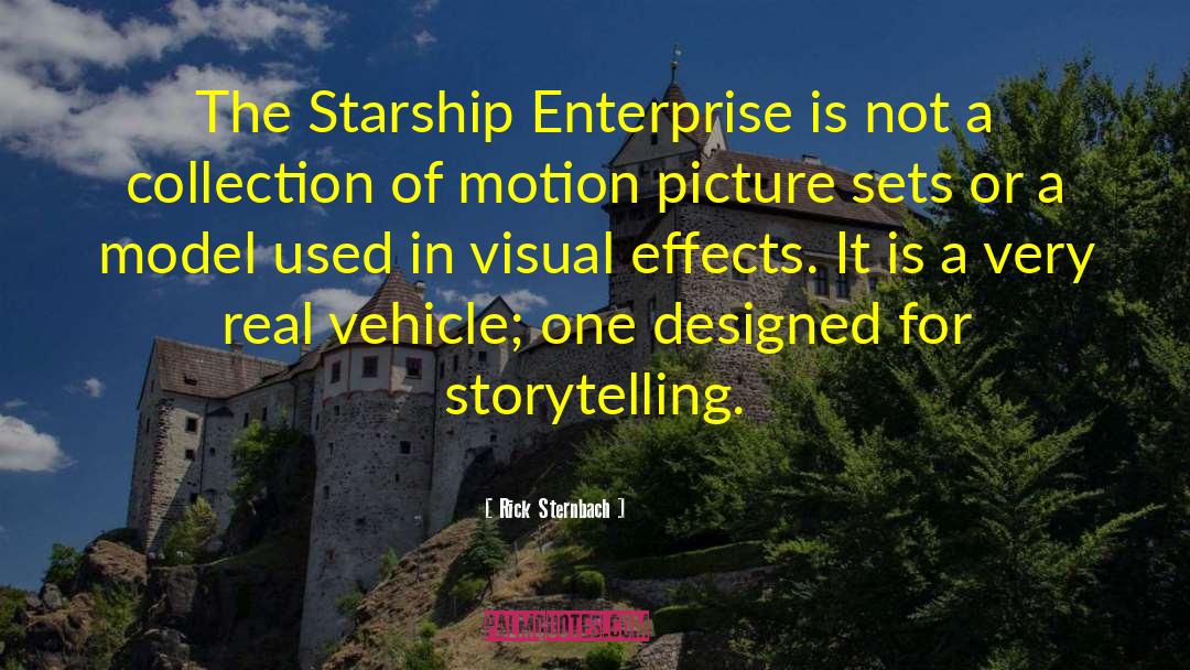 Starship quotes by Rick Sternbach