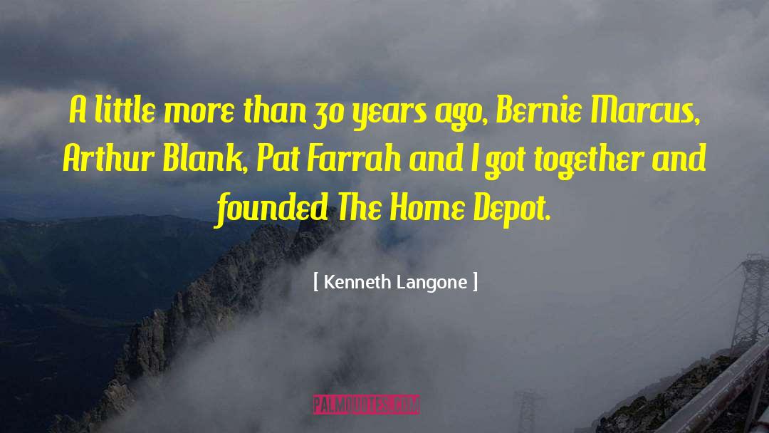 Starsun Depot quotes by Kenneth Langone