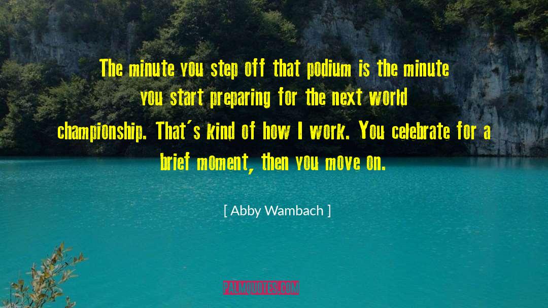 Start Anew quotes by Abby Wambach