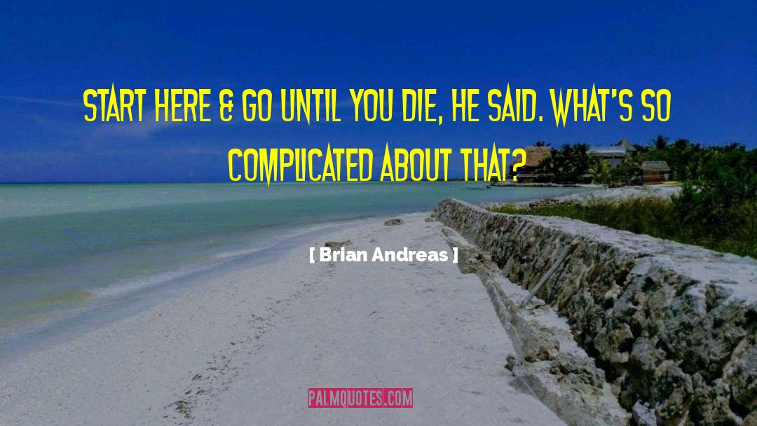 Start Here quotes by Brian Andreas