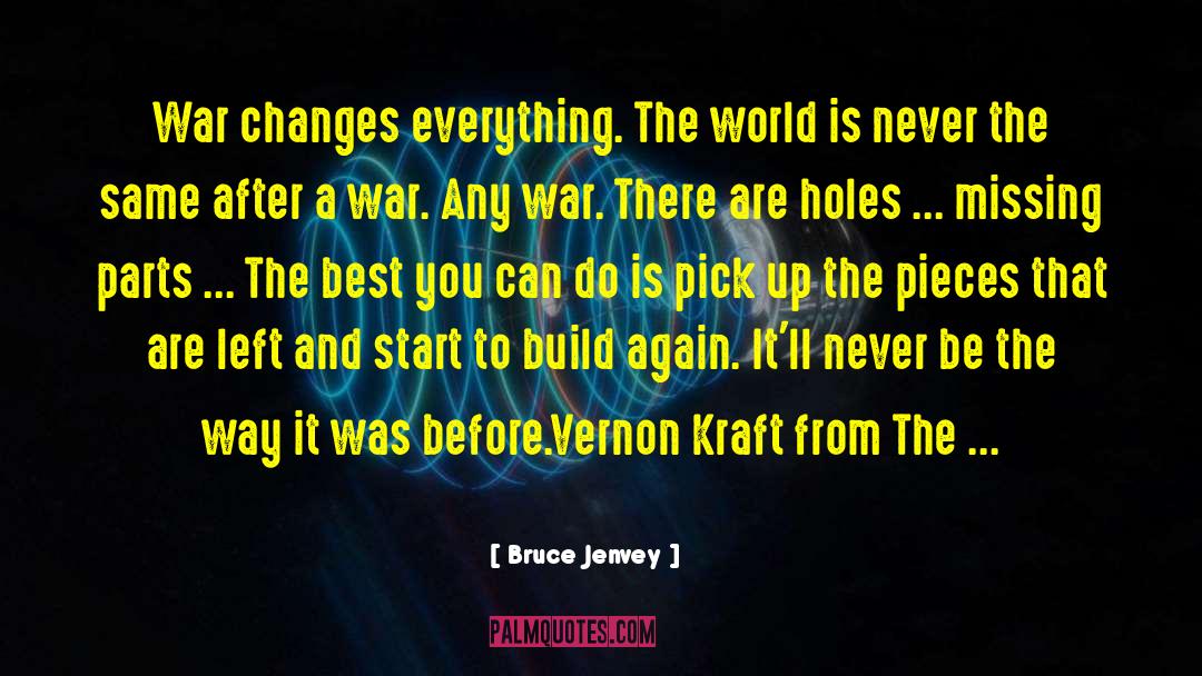 Start Here quotes by Bruce Jenvey