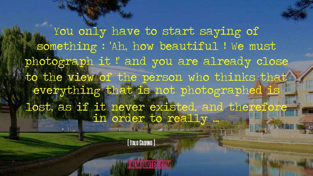 Start Of Something Amazing quotes by Italo Calvino