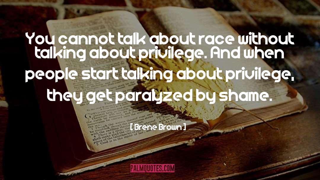 Start Talking quotes by Brene Brown