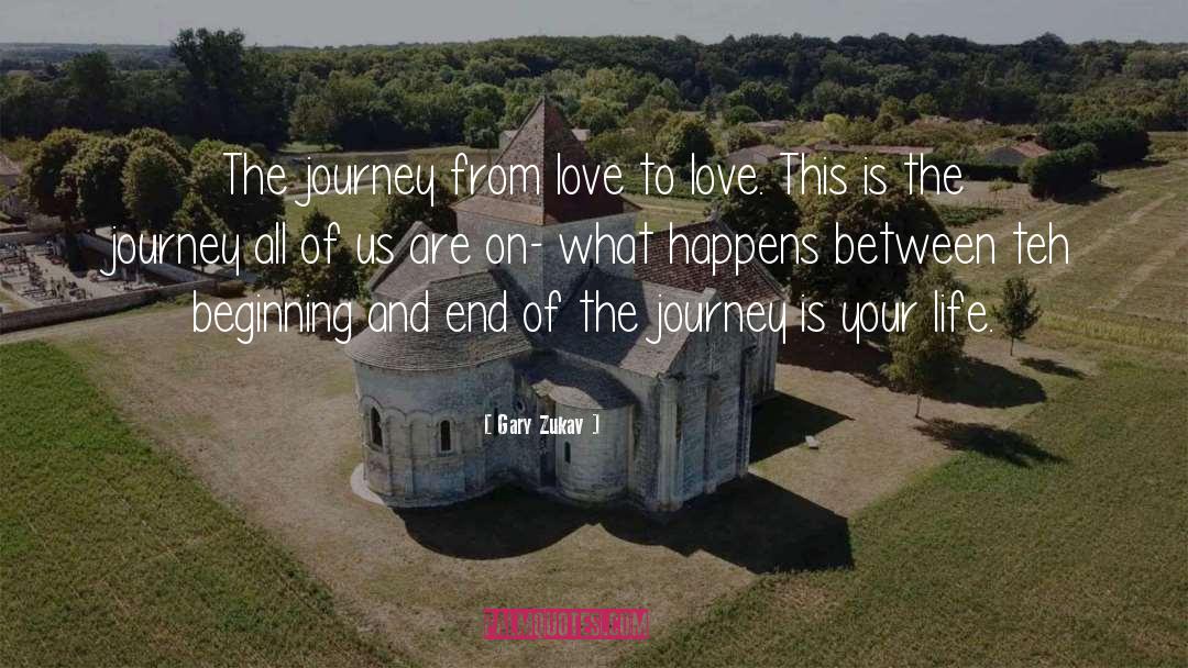 Start Your Journey quotes by Gary Zukav