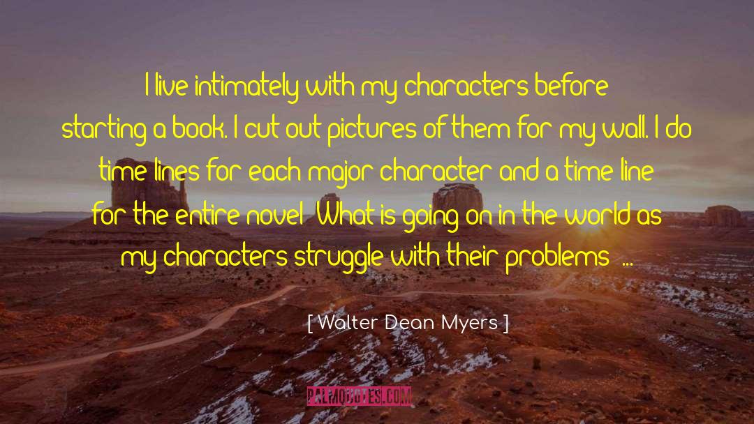 Starting A Book quotes by Walter Dean Myers