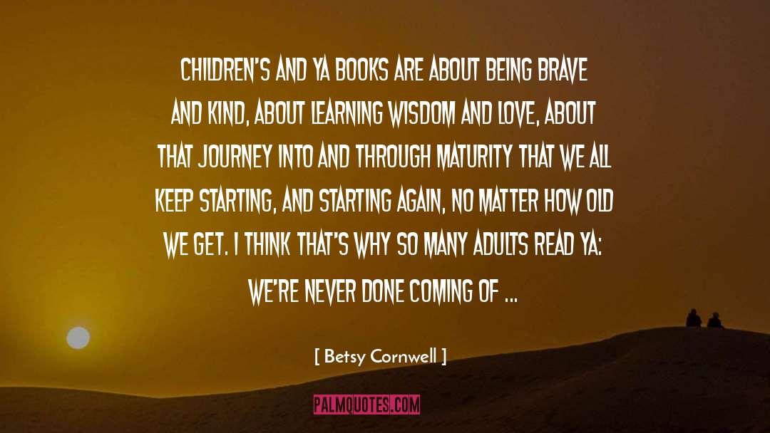 Starting Again quotes by Betsy Cornwell