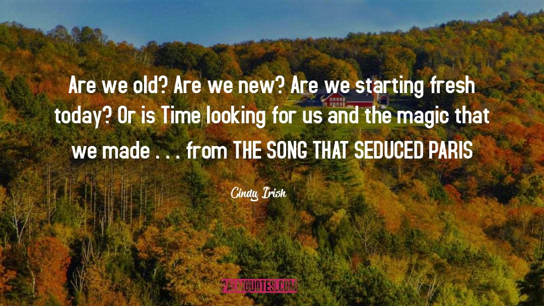 Starting Anew quotes by Cindy Irish