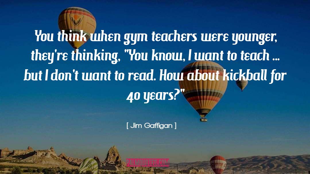 Starting Gym quotes by Jim Gaffigan