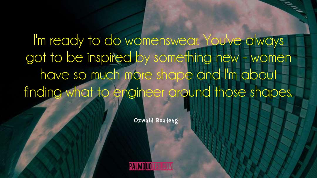 Starting Something New quotes by Ozwald Boateng