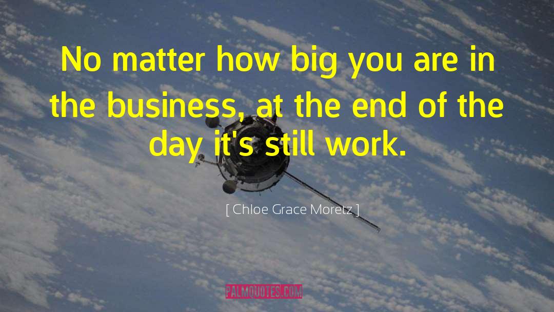 Starting The Day quotes by Chloe Grace Moretz