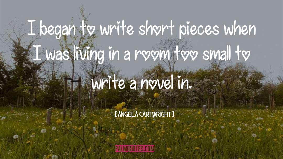 Starting To Write quotes by Angela Cartwright