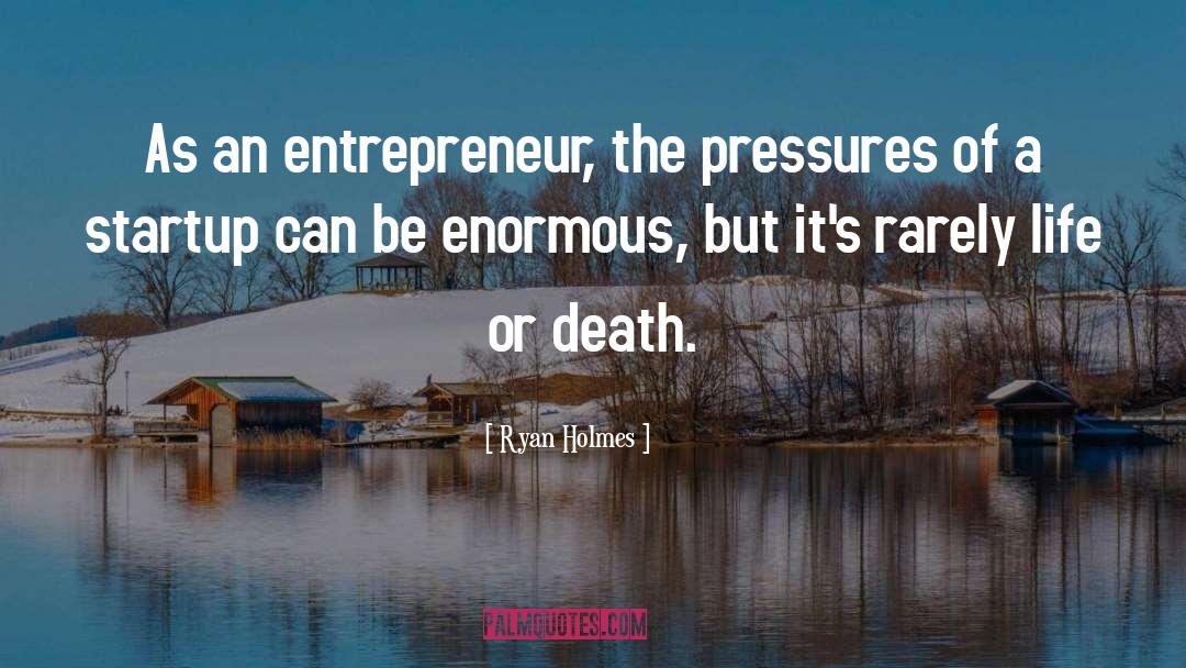 Startup Fundraising quotes by Ryan Holmes