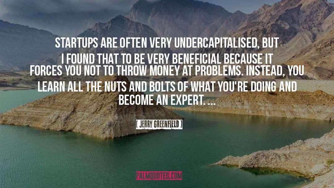 Startups quotes by Jerry Greenfield