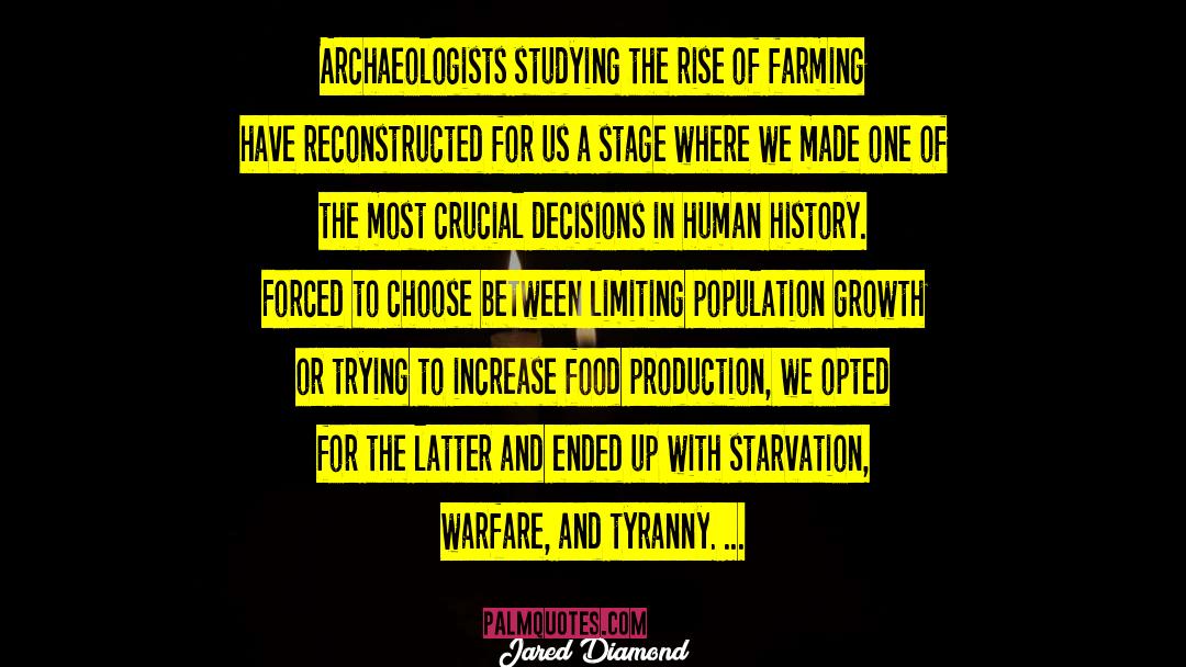 Starvation quotes by Jared Diamond