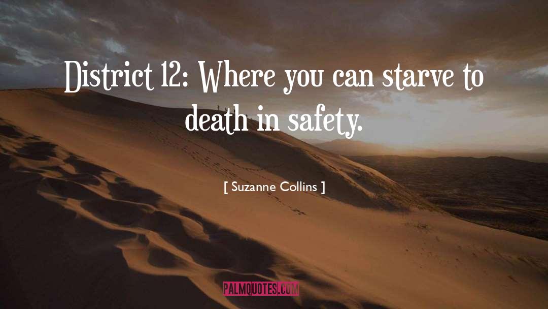 Starve To Death quotes by Suzanne Collins