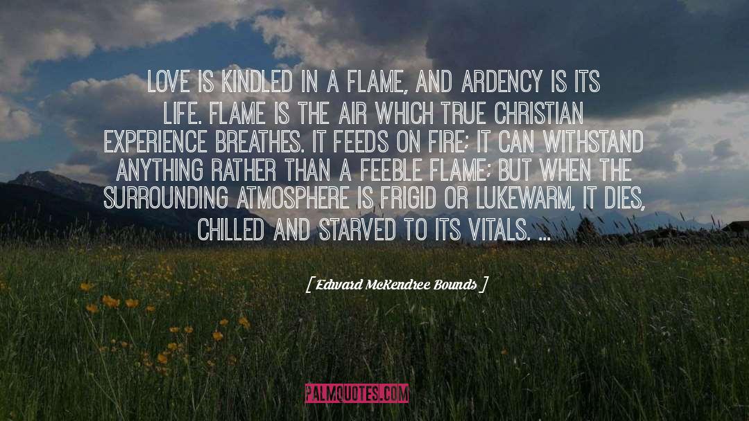 Starved quotes by Edward McKendree Bounds