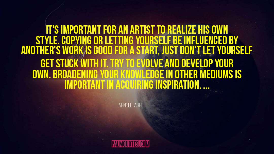 Starving Artist quotes by Arnold Arre