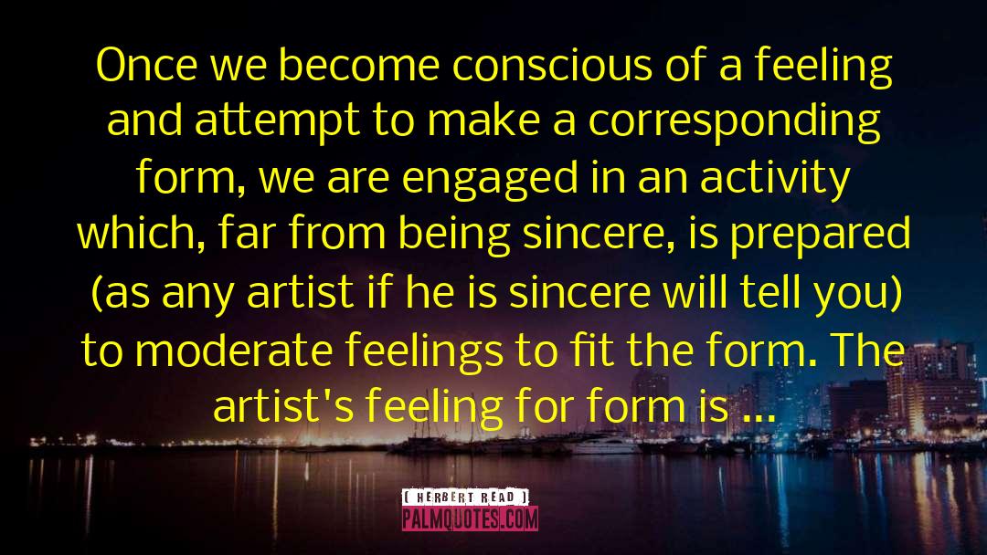 Starving Artists quotes by Herbert Read