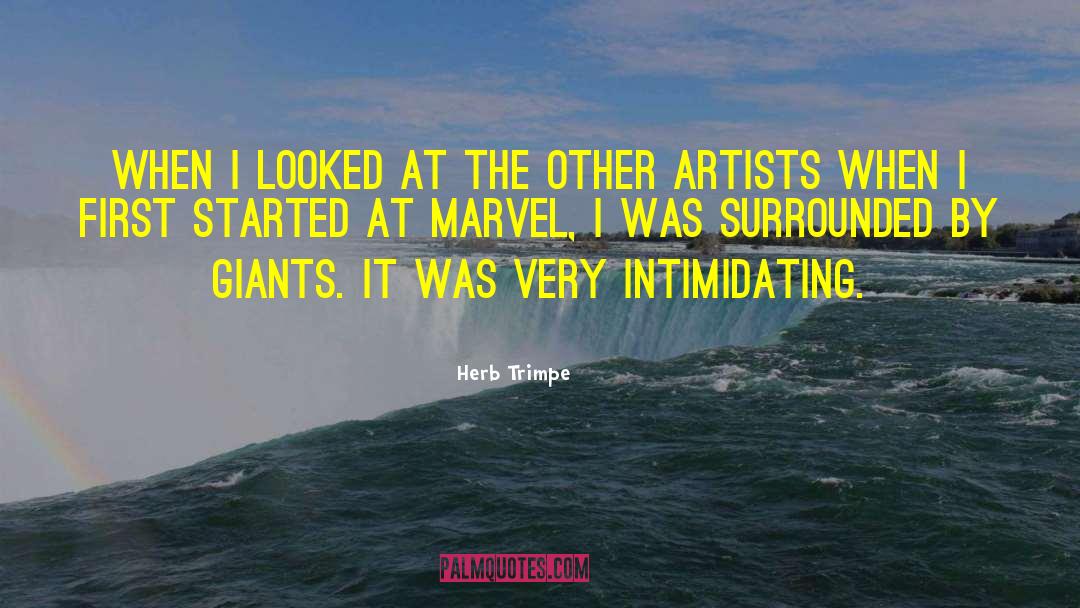 Starving Artists quotes by Herb Trimpe