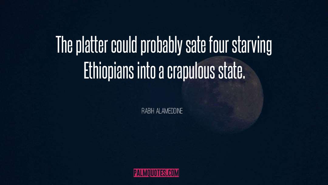 Starving quotes by Rabih Alameddine