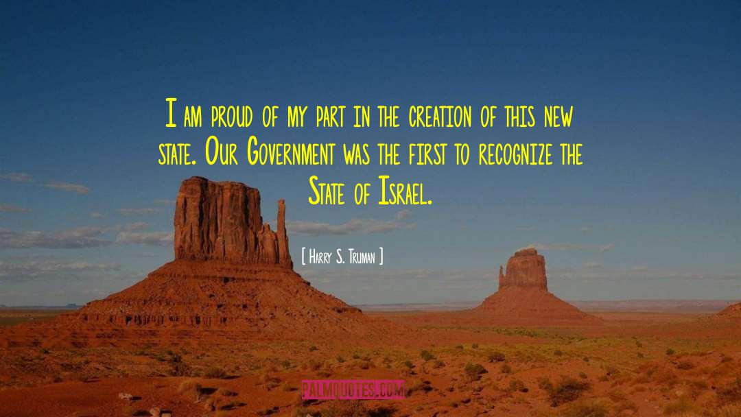 State Of Israel quotes by Harry S. Truman