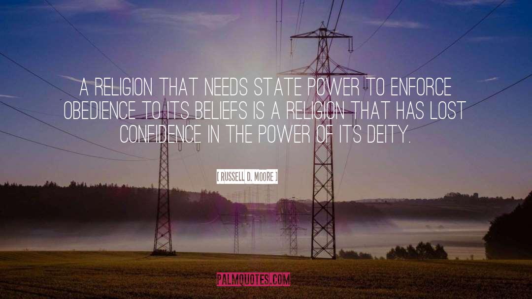 State Power quotes by Russell D. Moore