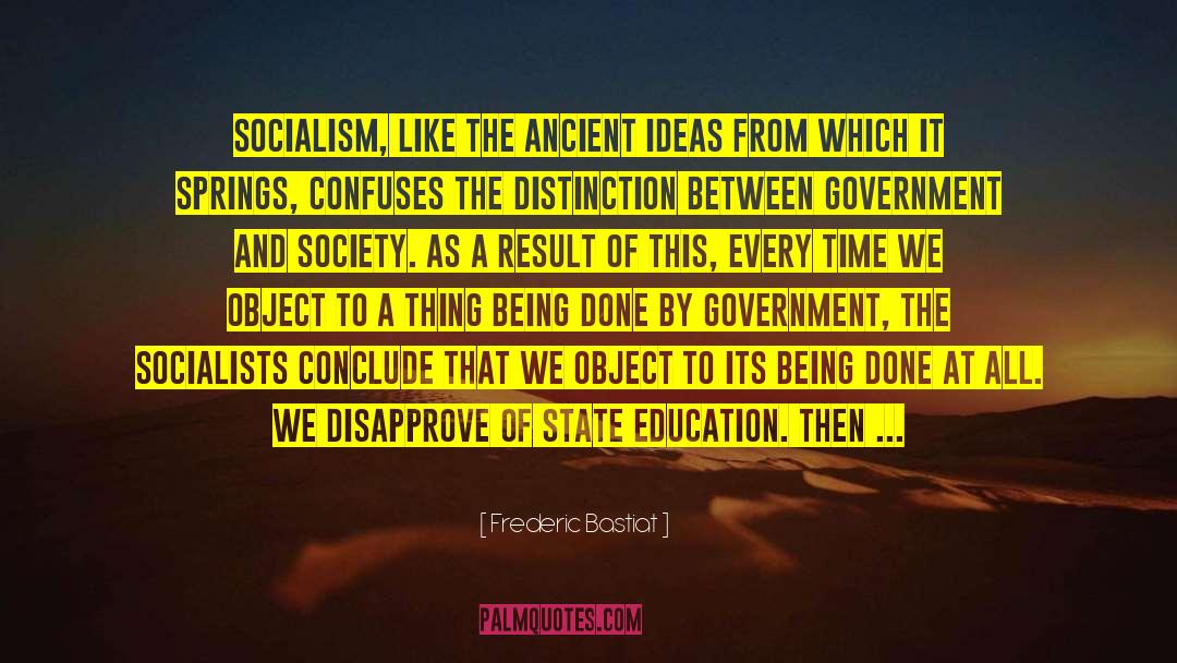 State Schools quotes by Frederic Bastiat