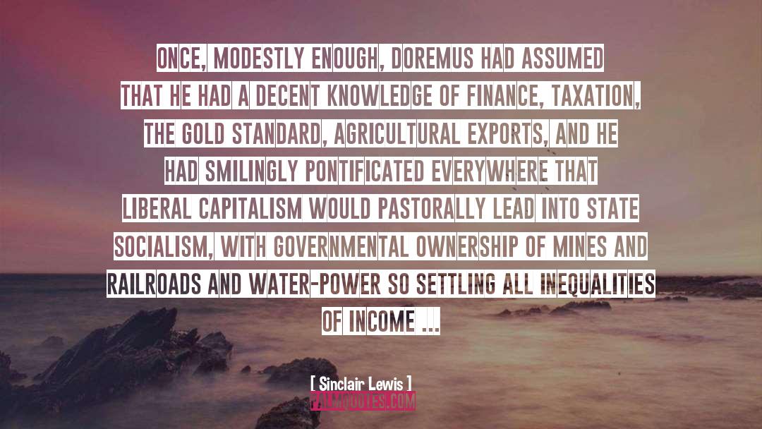 State Socialism quotes by Sinclair Lewis