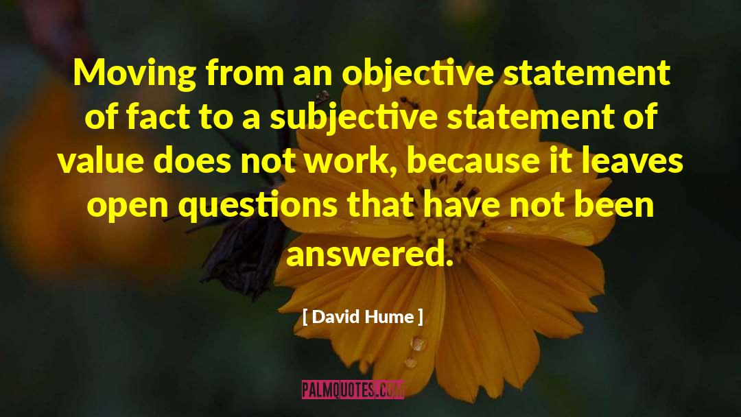 Statement Of Fact quotes by David Hume