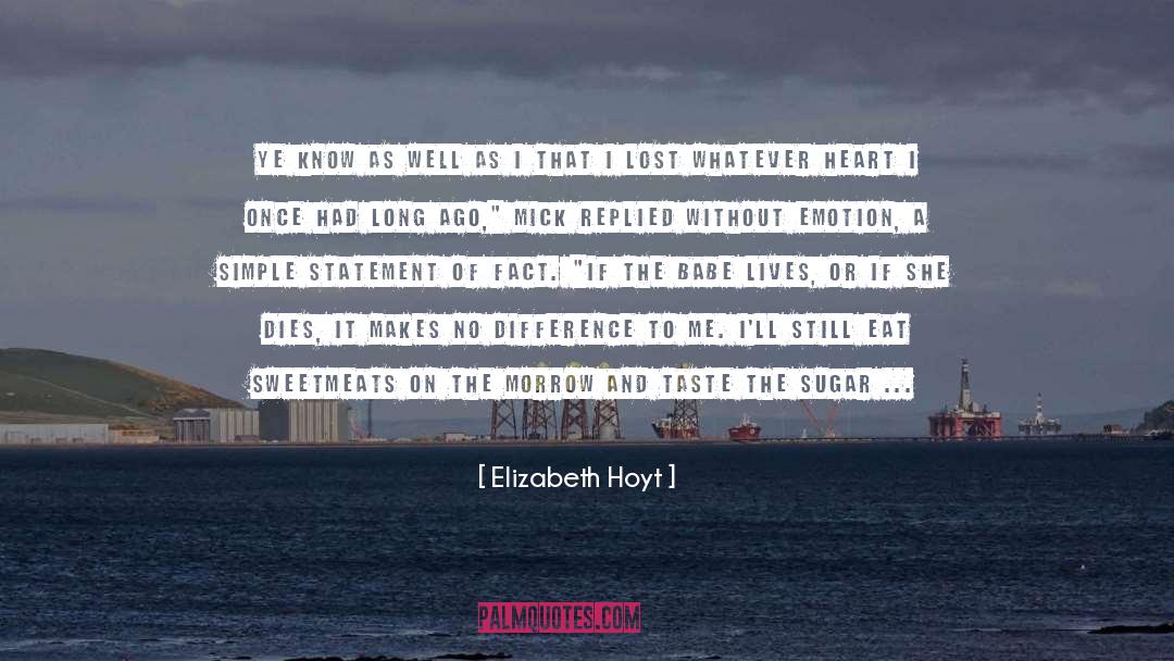 Statement quotes by Elizabeth Hoyt